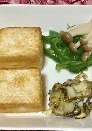 揚げ出し豆腐の和食プレート-レシピのメイン写真