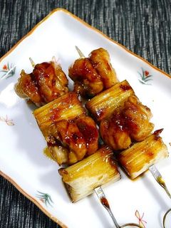 簡単!焼鳥☆せせり(ねぎま)-レシピのメイン写真