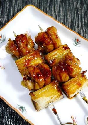 簡単！焼鳥☆せせり(ねぎま)-レシピのメイン写真