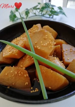 里芋の麺つゆ煮-レシピのメイン写真
