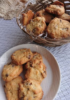 Wアーモンドのチョコチャンククッキー♬-レシピのメイン写真