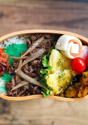 毎日のお弁当♪牛肉しぐれ煮-レシピのメイン写真