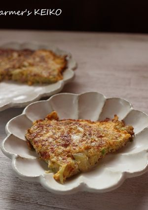 きゃべつのチーズオムレツ-レシピのメイン写真