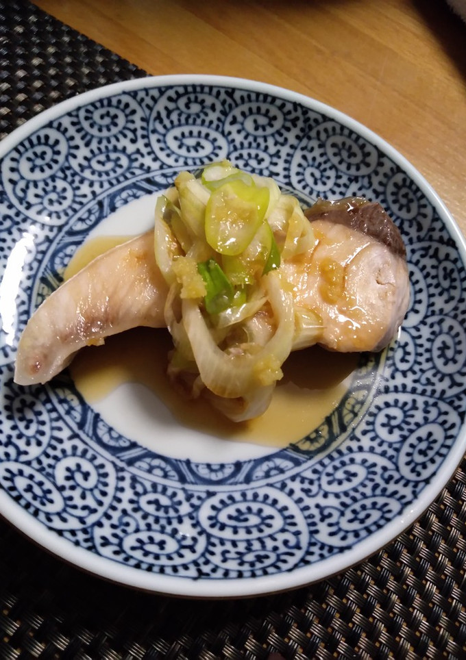 鰤の蒸しもの　-レシピのメイン写真