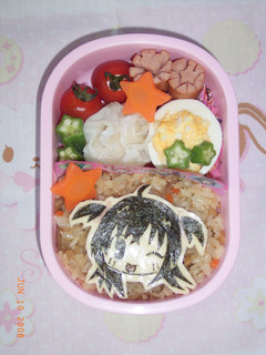 キャラ弁☆混ぜご飯(きらりん付き)-レシピのメイン写真