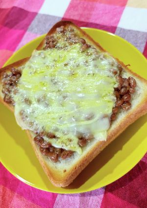 なっトースト-レシピのメイン写真