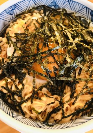 アレンジ★海苔＆たまご・チキンラーメン-レシピのメイン写真