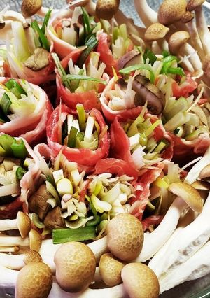 豚しゃぶ肉のレンジ蒸し-レシピのメイン写真