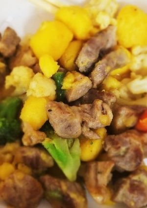 じゃが芋と豚すね肉の蜂蜜バター醤油-レシピのメイン写真