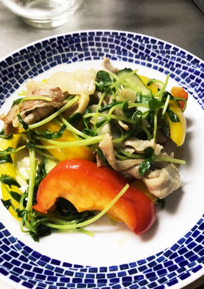 豚バラといろいろ野菜のカラフル炒め-レシピのメイン写真