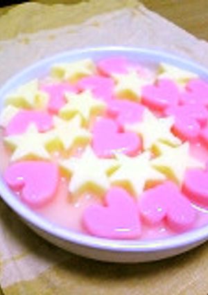 パーティーだよ☆カラフル牛乳寒天-レシピのメイン写真
