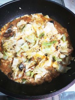 キャベツと鯖缶の卵とじ-レシピのメイン写真