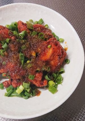 鶏の唐揚げ～おろしポン酢ネギまみれ～-レシピのメイン写真