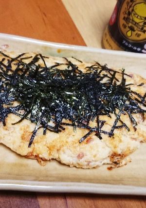 簡単酒肴☆摺り下ろした山芋焼いたヤツ。-レシピのメイン写真