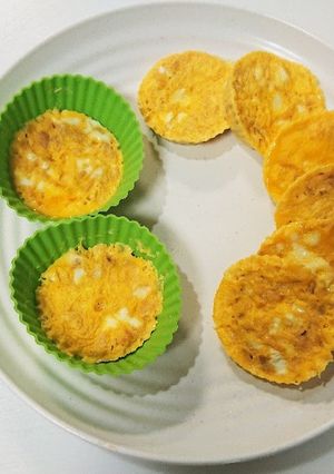 «離乳食完了期»ツナ入りオムレツ-レシピのメイン写真