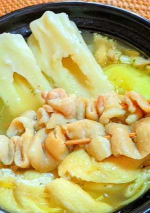 鶏皮のおでん-レシピのメイン写真