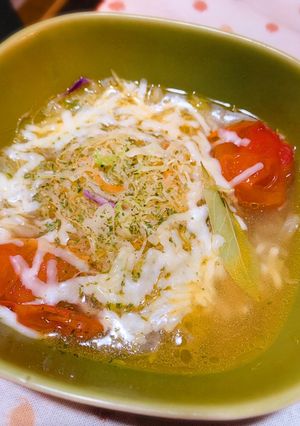 カット野菜で簡単キャベツの重ね蒸し-レシピのメイン写真