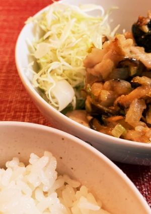 簡単でしっかり!茄子の味噌炒め-レシピのメイン写真