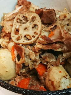 豚肩ロースと根菜のにんにくだれ煮込み-レシピのメイン写真