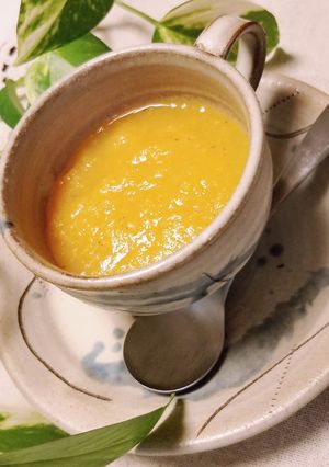 【薬膳】柿のポタージュスープ/簡単時短-レシピのメイン写真