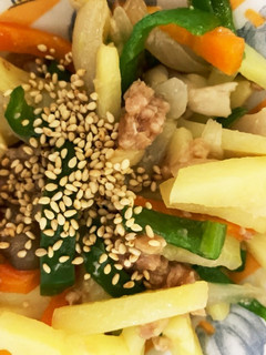 全てレンジトンテキ味青椒肉絲風-レシピのメイン写真