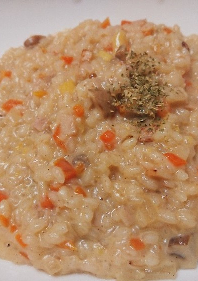 旨ウマ♪生米から作る本格チーズリゾット-レシピのメイン写真