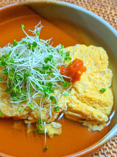 明石焼き風✿つゆだくオムレツ-レシピのメイン写真