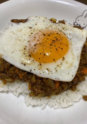 カレールーで簡単تドライカレー-レシピのメイン写真