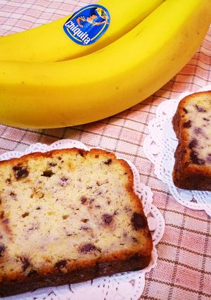 チョコバナナのパウンドケーキ-レシピのメイン写真