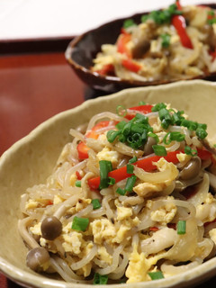 ダイエット昼夕♪糸こんにゃくの和風炒め物-レシピのメイン写真