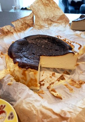 バスクチーズケーキ-レシピのメイン写真