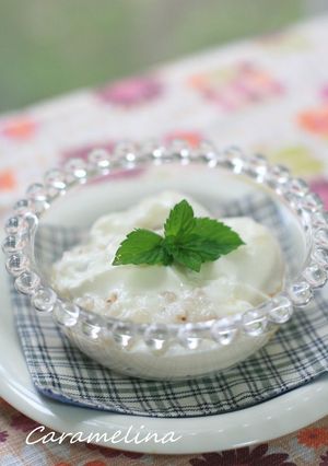 蕎麦の実ぷちぷちブランマンジェ-レシピのメイン写真
