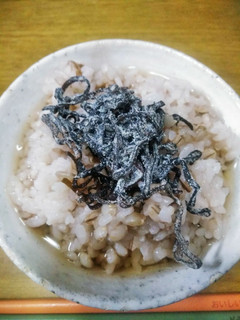 梨湖の超簡単!時短!塩昆布茶漬け-レシピのメイン写真