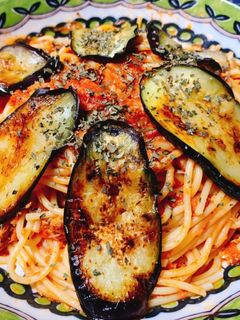 超簡単☆サバと焼ナスのトマトソースパスタ-レシピのメイン写真