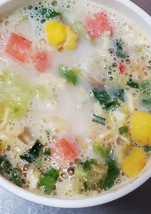カップヌードルIN牛乳-レシピのメイン写真