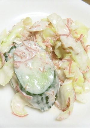 コンビーフ・きゃべつ・胡瓜のマヨネーズ漬-レシピのメイン写真