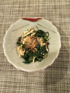 大根の葉っぱと油揚げの炒め物-レシピのメイン写真