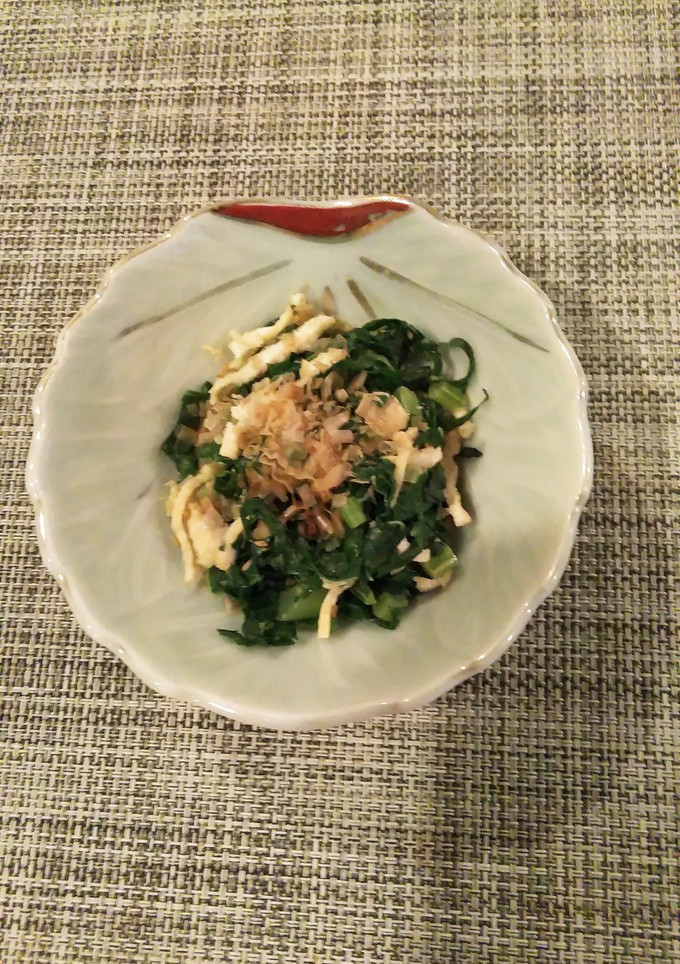 大根の葉っぱと油揚げの炒め物-レシピのメイン写真