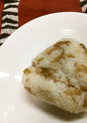 浅漬みょうが入りおにぎり-レシピのメイン写真