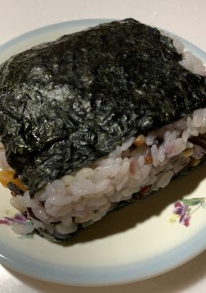 天かすのサンドおにぎり-レシピのメイン写真