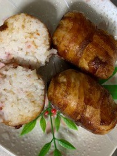 肉巻きおにぎり-レシピのメイン写真