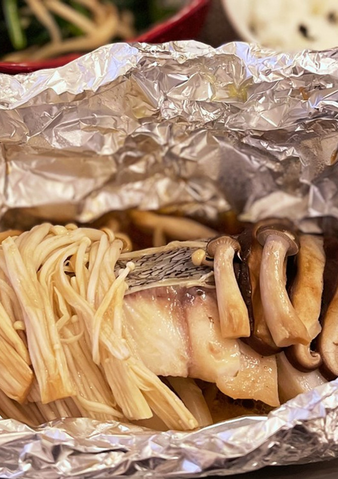 たらときのこのバターホイル焼き-レシピのメイン写真