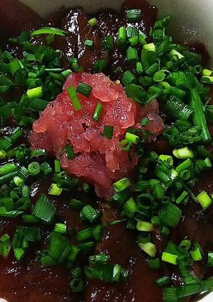 生まぐろの鉄火丼-レシピのメイン写真