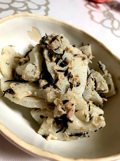 れんこんの味噌マヨおかか和え-レシピのメイン写真