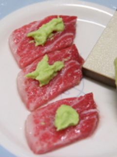 天然本まぐろの刺身-レシピのメイン写真