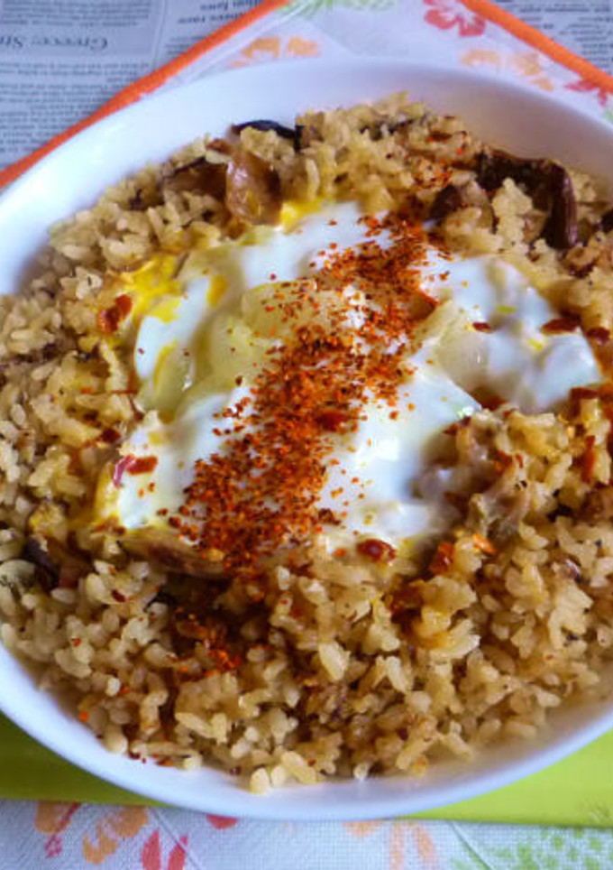 ぶりアラの炊き込みご飯でカフェ丼卵とじ風-レシピのメイン写真