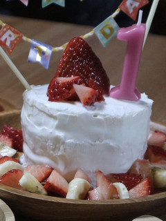 1歳☆誕生日ケーキ-レシピのメイン写真