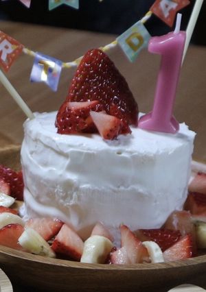 1歳☆誕生日ケーキ-レシピのメイン写真