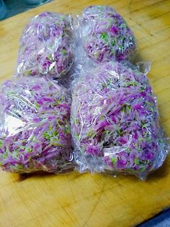 菊の花の冷凍…保存のために-レシピのメイン写真