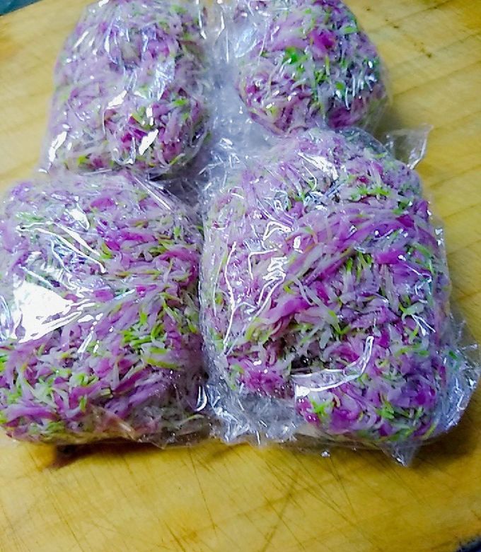 菊の花の冷凍…保存のために-レシピのメイン写真